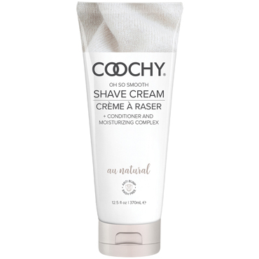 Coochy Oh So Smooth Shave Cream Au Natural, 370 мл, Увлажняющий комплекс без аромата