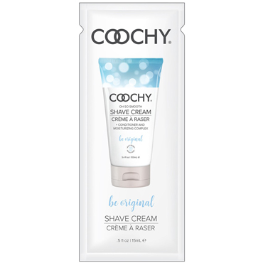 Coochy Oh So Smooth Shave Cream Be Original, 15 мл, Увлажняющий комплекс ароматизированный