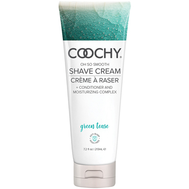 Coochy Oh So Smooth Shave Cream Green Tease, 213 мл, Увлажняющий комплекс ароматизированный