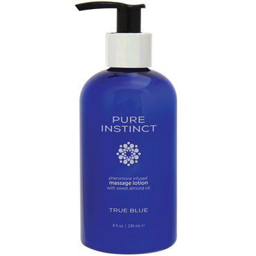 Pure Instinct Pheromone Massage & Body Lotion True Blue, 236 мл