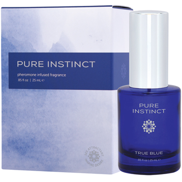 Pure Instinct Pheromone Infused Fragrance True Blue, 25 мл, Парфюмерное масло с феромонами для двоих