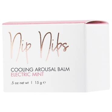CG Nip Nibs Cooling Arousal Balm Electric Mint, 15 г - Покалывающий бальзам для сосков, Мята - купить в секс шопе