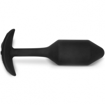Новинка раздела Секс игрушки - B-Vibe Vibrating Snug Plug 2, черная