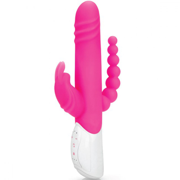 Новинка раздела Секс игрушки - Rabbit Essentials Double Penetration Rabbit, розовый