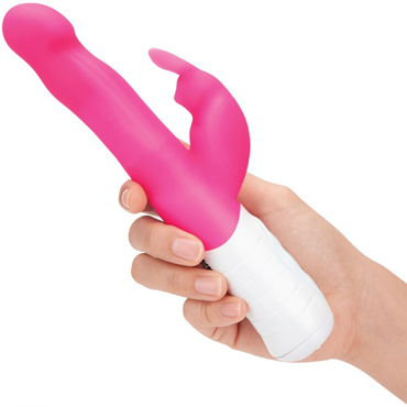 Rabbit Essentials Slim Shaft Rabbit Vibrator, розовый - фото, отзывы