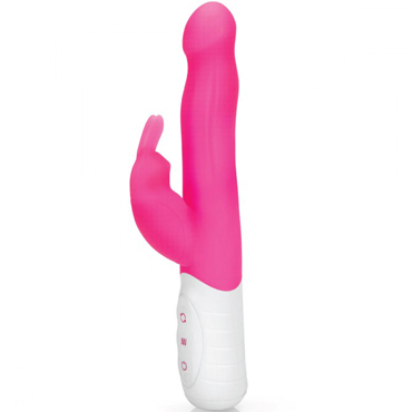Новинка раздела Секс игрушки - Rabbit Essentials Slim Shaft Rabbit Vibrator, розовый
