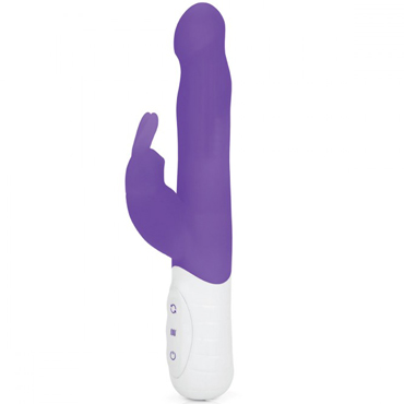 Новинка раздела Секс игрушки - Rabbit Essentials Slim Shaft Rabbit Vibrator, фиолетовый