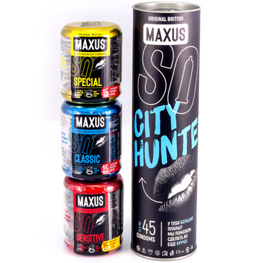 Maxus City Hunter, 3 уп. по 15 шт. — фото 1