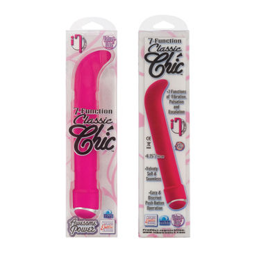 California Exotic 7-Function Classic Chic, розовый - Вибростимулятор точки G - купить в секс шопе