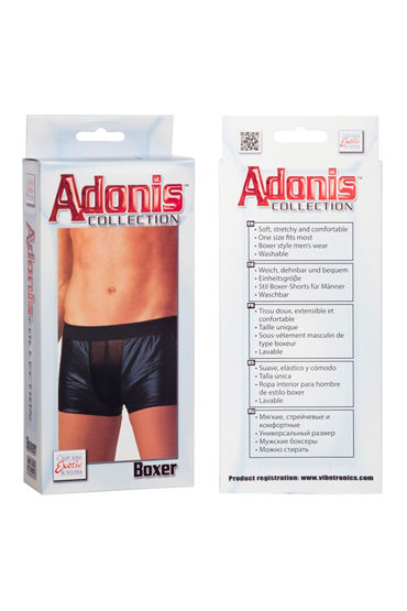 California Exotic Adonis Mens Wet Look Boxer — фото 2