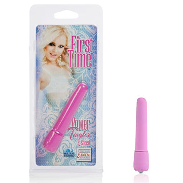 California Exotic First Time Power Tinglers, розовый — фото 1