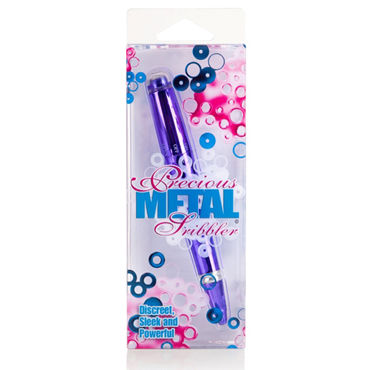 California Exotic Precious Metal Scribbler, фиолетовый - Вибратор-ручка - купить в секс шопе