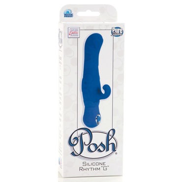 California Exotic Posh Silicone Rhythm “G”, синий — фото 3