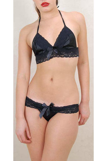Electric Lingerie комплект, черный — фото 1