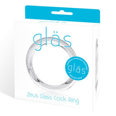Glas Zeus Large кольцо - Ручной работы из стекла - купить в секс шопе