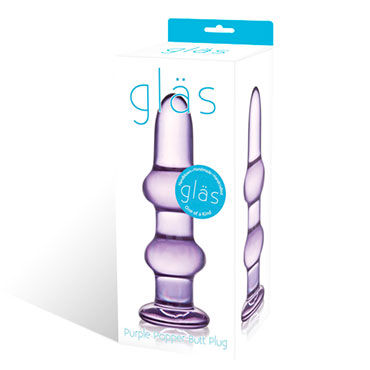 Glas Purple Popper фаллоимитатор - Анальный стимулятор - купить в секс шопе