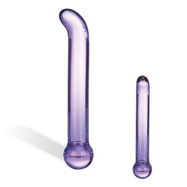 Glas Purple G-Spot Tickler фаллоимитатор - фото, отзывы