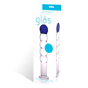 Glas Lithium Blue пробка - Анальная - купить в секс шопе