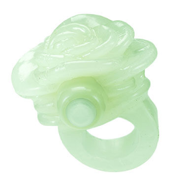 Hustler Gossip Ring, зеленый - фото, отзывы