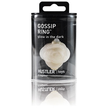 Hustler Gossip Ring, зеленый - Насадка на палец в виде цветка - купить в секс шопе