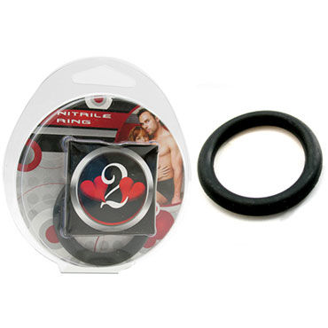 Lucom кольцо, черное, Нитриловое эрекционное, 3,5 см