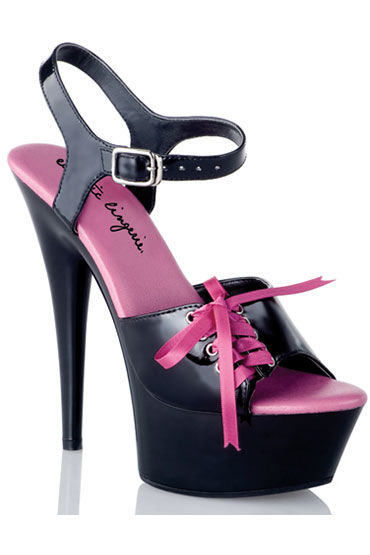 Electric Lingerie Shoes Glossy Bow — фото 1