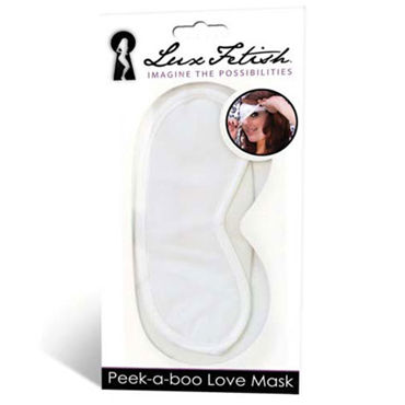 Lux Fetish Peek-a-Boo, белый — фото 1