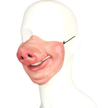 Lux Fetish Pig Mask, В виде поросенка