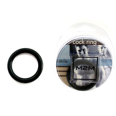 Lucom кольцо, черное - Из эластомера, 3,5 см - купить в секс шопе