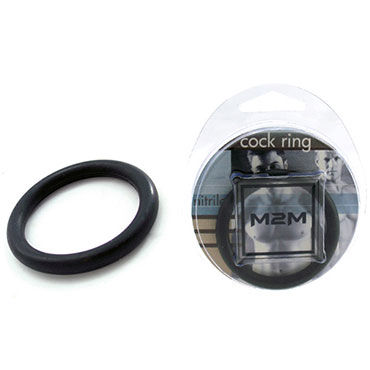 Lucom кольцо, черное - Из эластомера, 4,5 см - купить в секс шопе