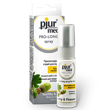 pjur Pro-long Spray, 20 мл - Спрей с натуральными экстрактами - купить в секс шопе