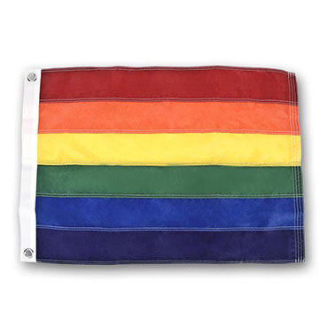 Lux Fetish радужный флаг, Из плотной непромокаемой ткани