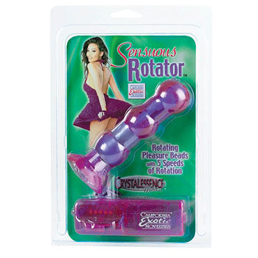 California Exotic Sensuous Rotator - Анальная пробка с ротацией - купить в секс шопе