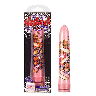 California Exotic Inked Superslims, розовый — фото 1