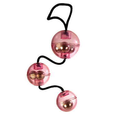 California Exotic Rocker Balls, розовый — фото 2
