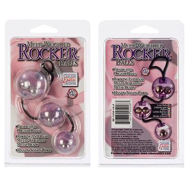 California Exotic Rocker Balls, фиолетовый — фото 3