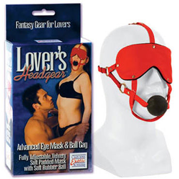 California Exotic Lovers Headgear, красный — фото 1