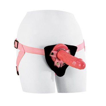California Exotic Pink Harness with Stud - фото, отзывы