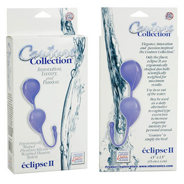 California Exotic Couture Collection, фиолетовый - Вагинальные шарики - купить в секс шопе