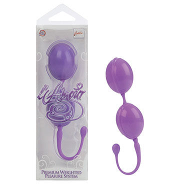 California Exotic Lamore, фиолетовый, Каплевидные вагинальные шарики