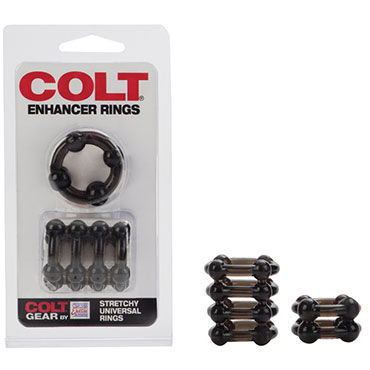 California Exotic Colt Enhancer Rings, черный — фото 1