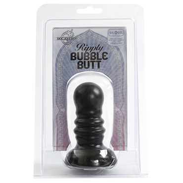 Doc Johnson Bubble Butt Ripply, черный — фото 3