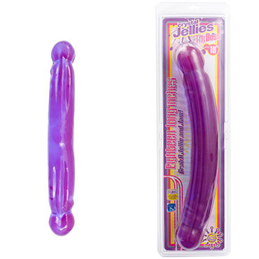 Doc Johnson Crystal Jellies The Boss, Двухсторонний фаллоимитатор