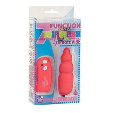 Doc Johnson 7 Function Wireless, розовый — фото 3