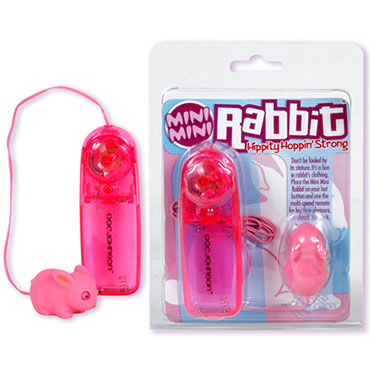 Doc Johnson Mini Rabbit, розовый — фото 1