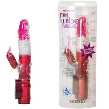 Doc Johnson I-Vibe Mini Rabbit, красный — фото 1