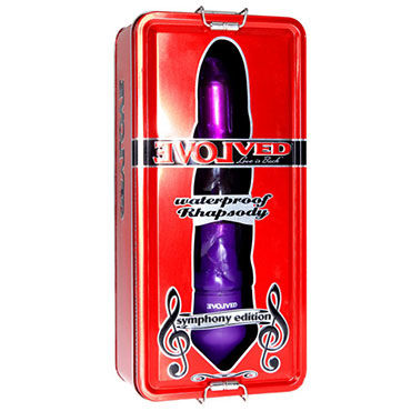Evolved Symphony Rhapsody, фиолетовый - Стильный водонепроницаемый вибратор - купить в секс шопе