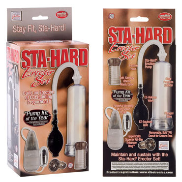 California Exotic Sta-Hard - Мужской набор секс-игрушек - купить в секс шопе