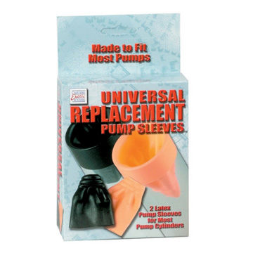 California Exotic Universal Replacement Pump - Латексные рукава, 2 штуки - купить в секс шопе