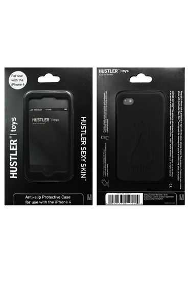 Hustler чехол, черный - Для Iphone 4, 4s - купить в секс шопе